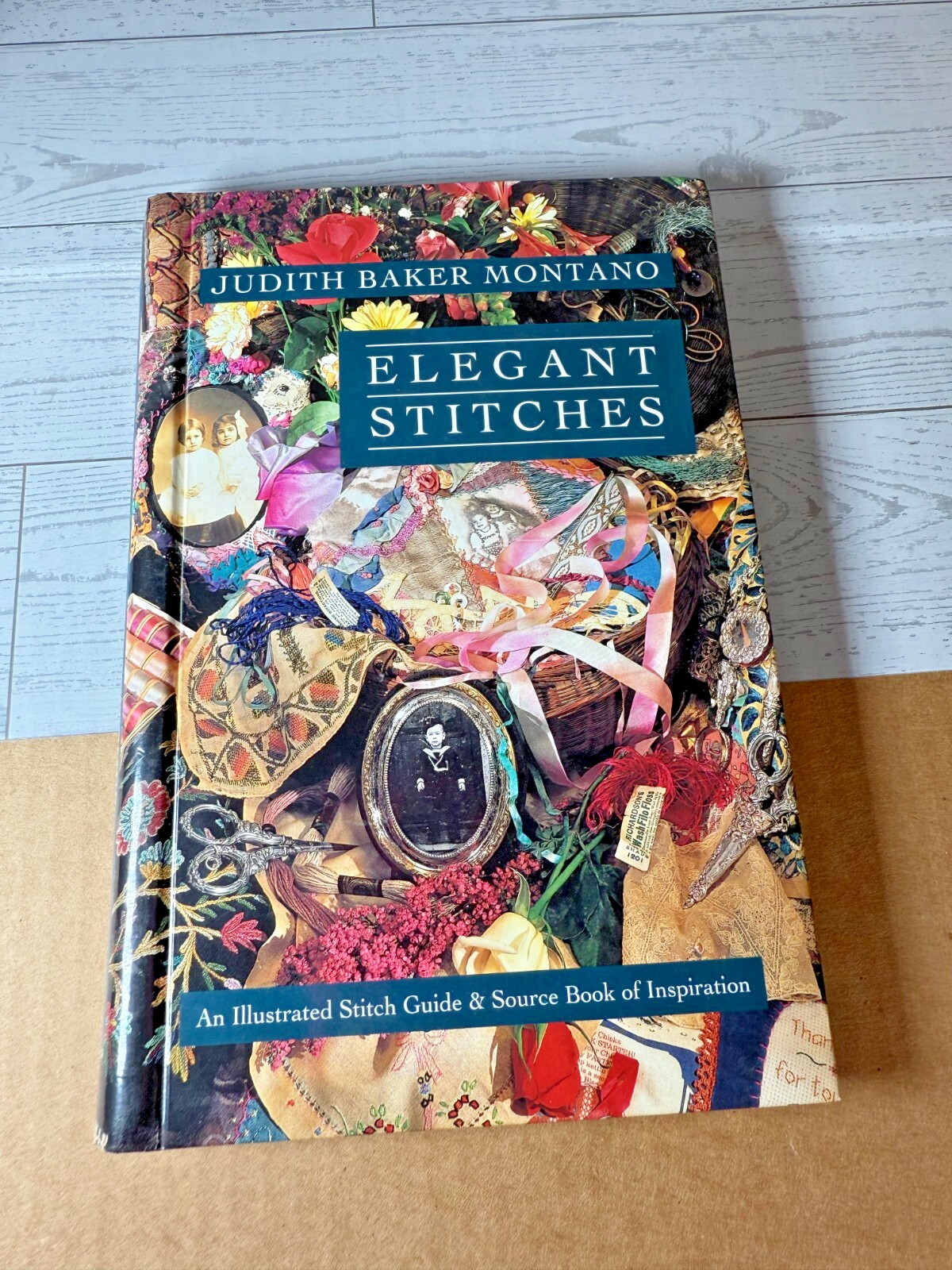 Elegant Stitches By Judith Baker Montano Hard Cover Illustrated Guide Book