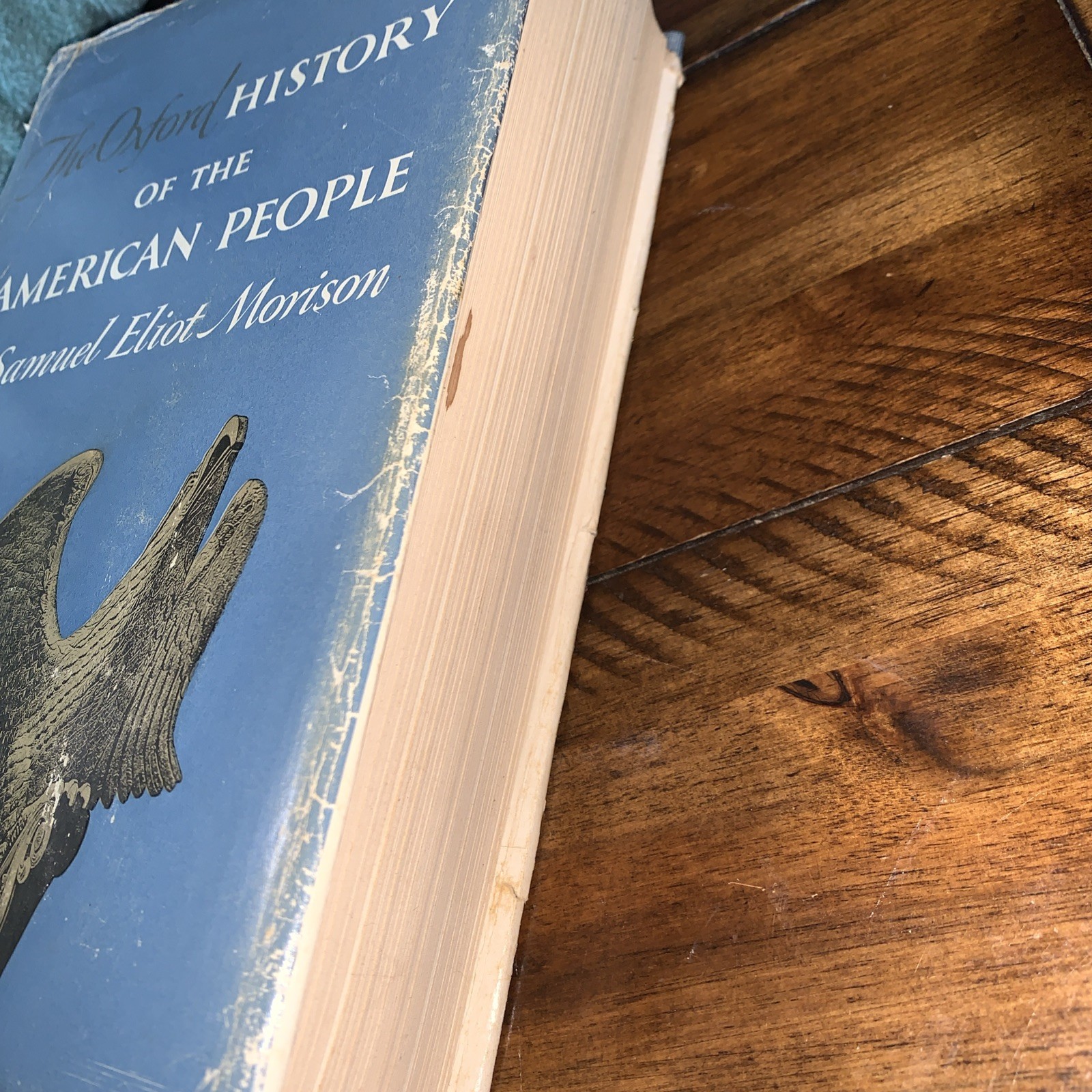 The Oxford History of the American People HC Book by Samuel Eliot Morison 1965