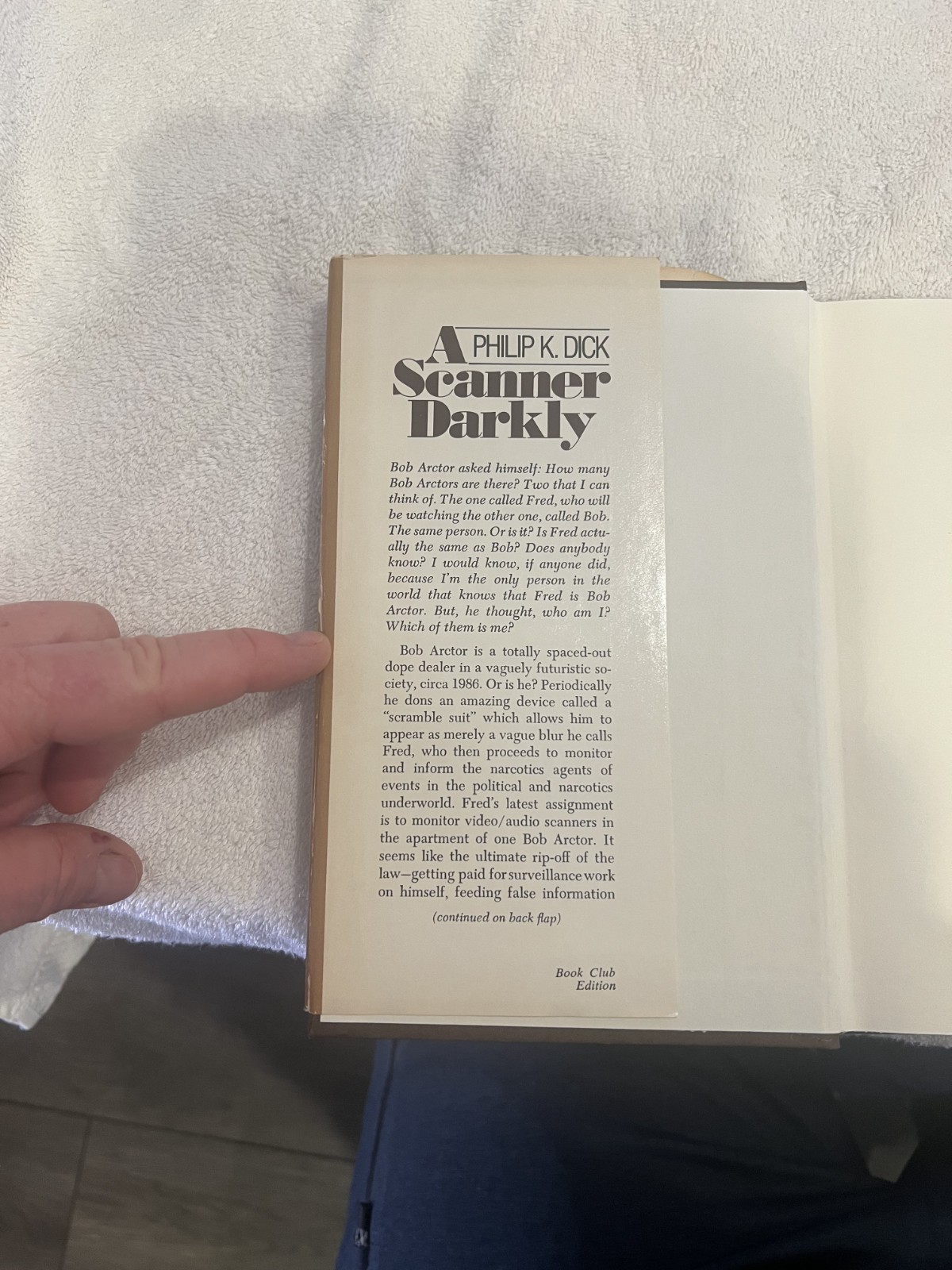 A Scanner Darkly — BCE Philip K. Dick