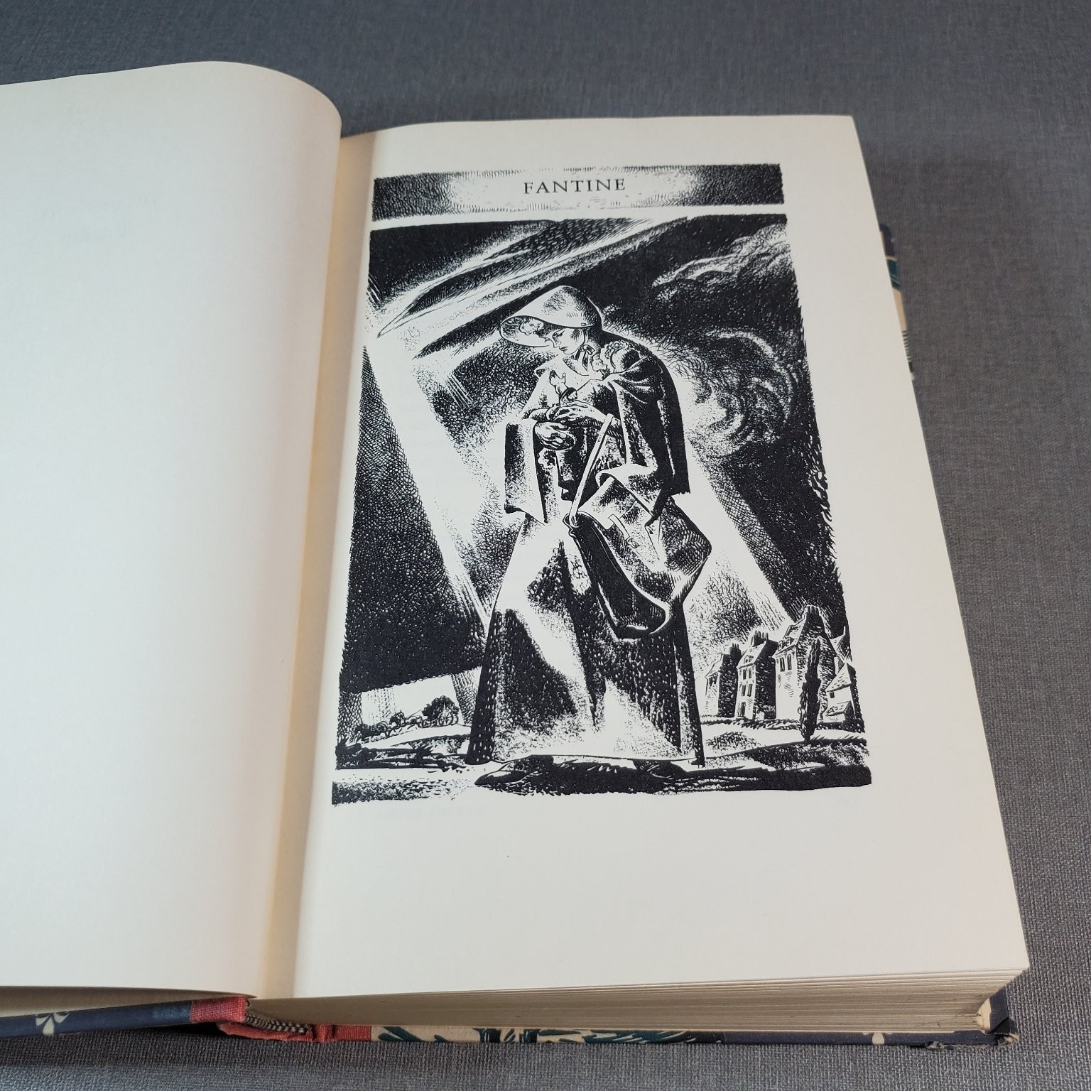 Les Misérables Victor Hugo 1938 Limited Editions Club Illustrated Heritage Press