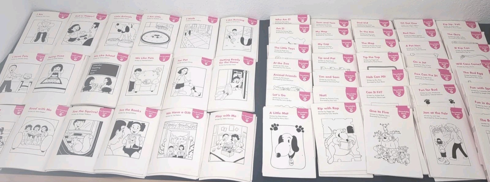 Decodable Reader 1-36 & Pre-decodable 1-18 Kindergarten Books SETS / 265 Books