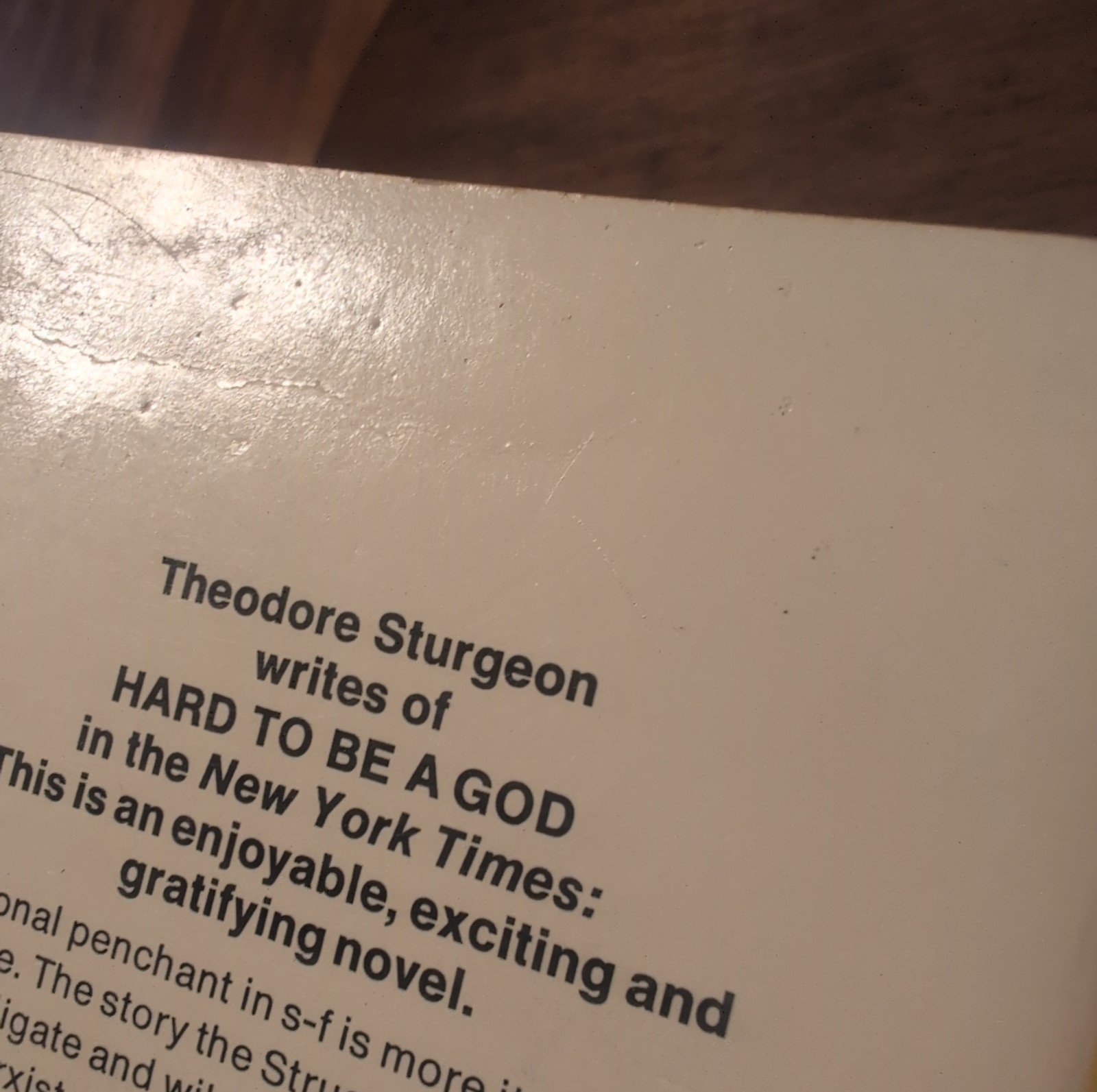 Hard to Be a God by Arkady & Boris Strugatski 1974 US DAW PB 1st Vintage SF