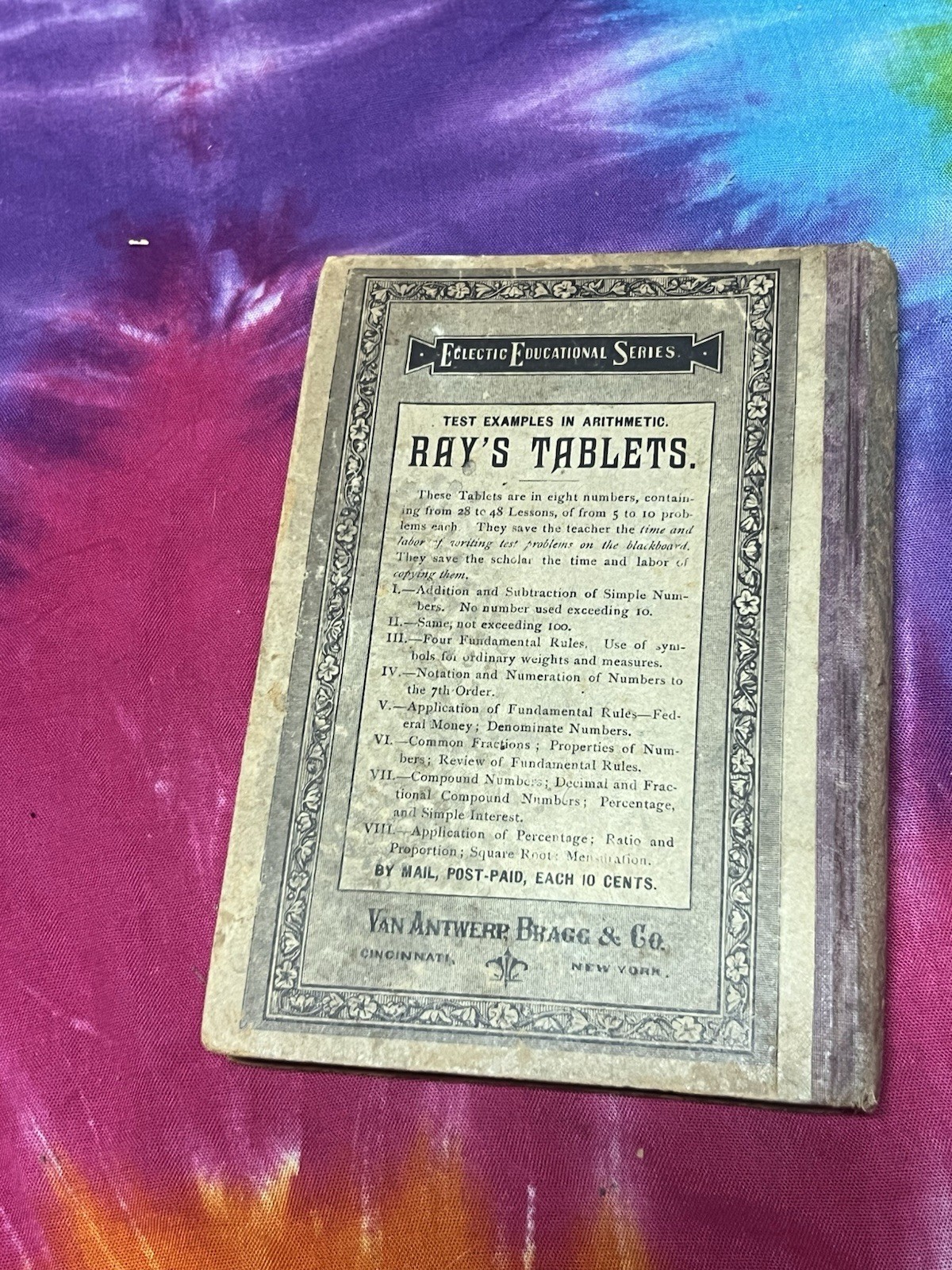 Mott Media Key to Ray’s New Arithmetic hardback 1879