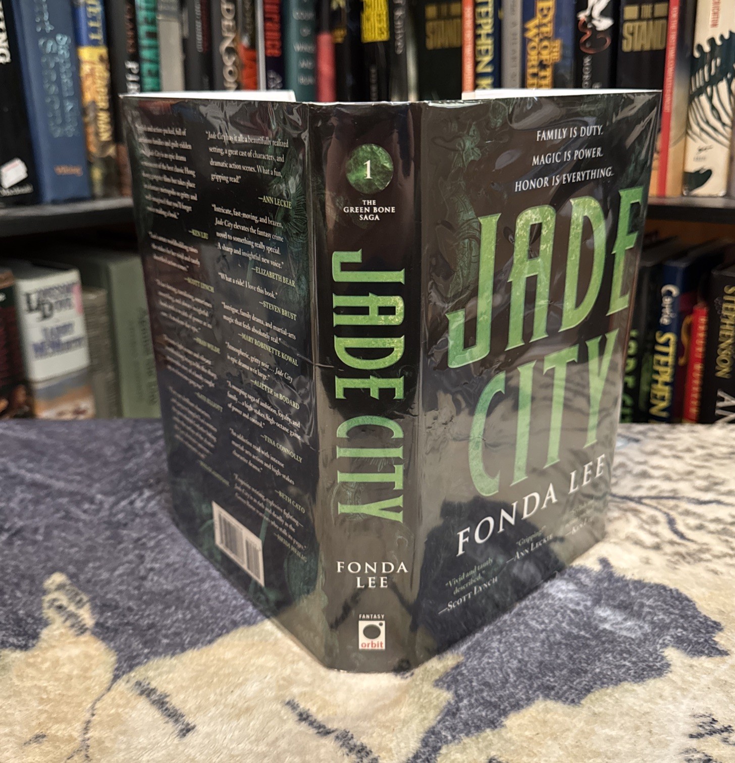 SIGNED – Jade City – Fonda Lee (Hardcover) First Edition/Print – 1st/1s – $26.00