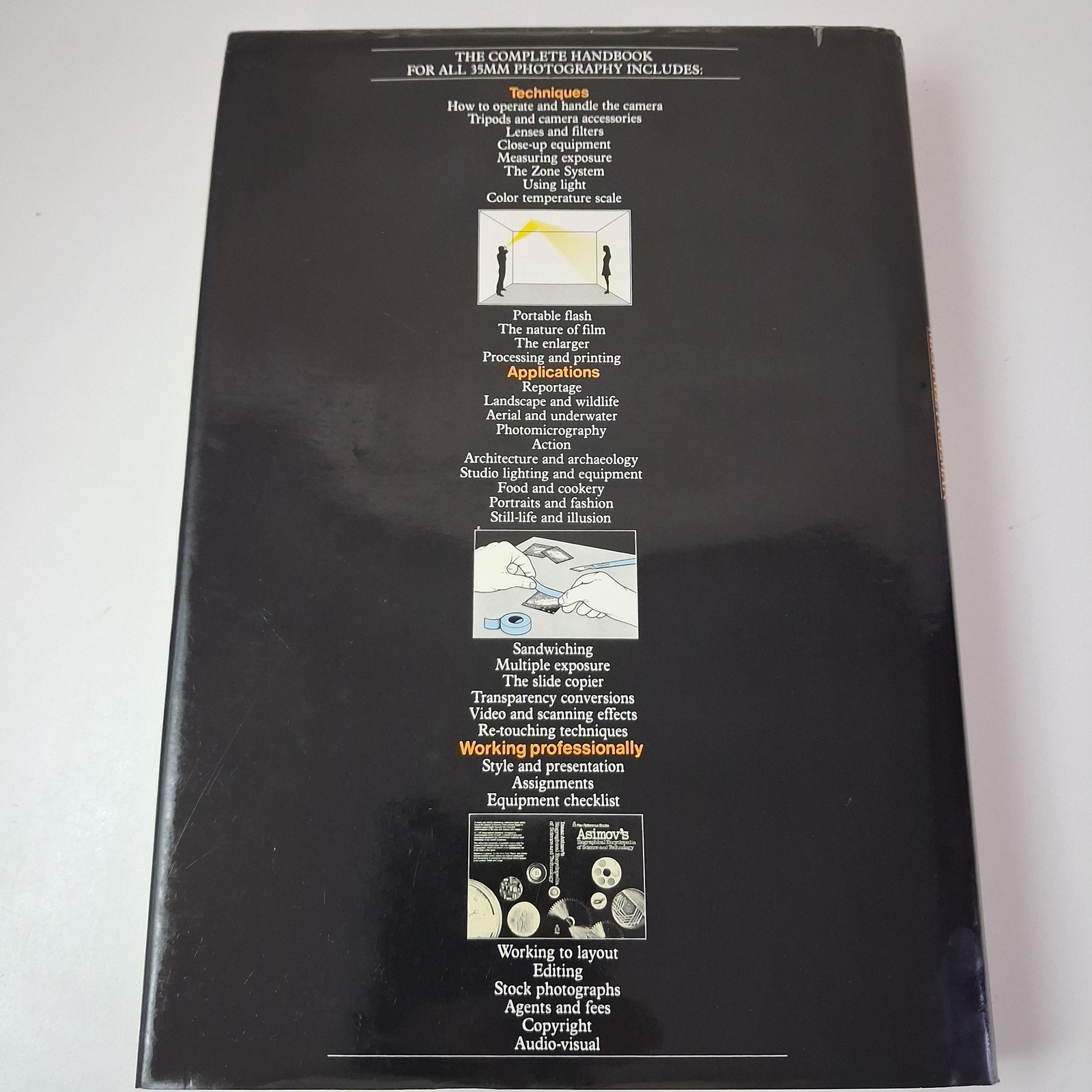 The 35MM Handbook Michael Freeman Courage Books Black HC DJ 1987 Revised