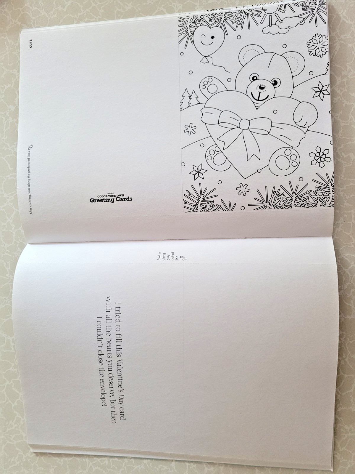 COLOR YOUR OWN GREETING CARDS Create 28 Fun & Festive Cards – Children & Adult
