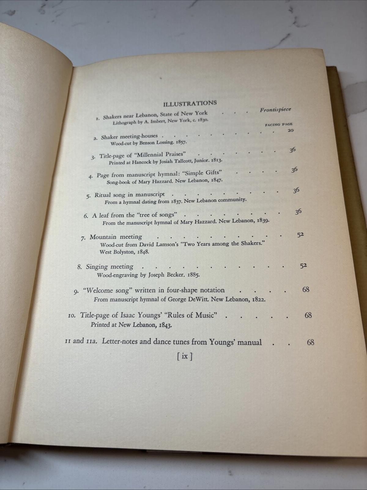 The Gift To Be Simple Edward Deming Andrews 1940 HC/Dj Vg 1st
