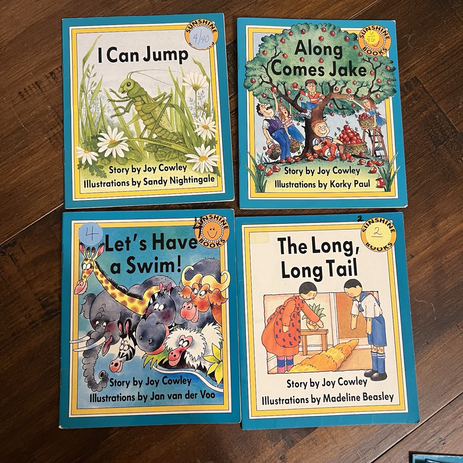 Set of 8 90s Early Reader Children’s Books Sunshine Books Literacy 2000 By Joy C