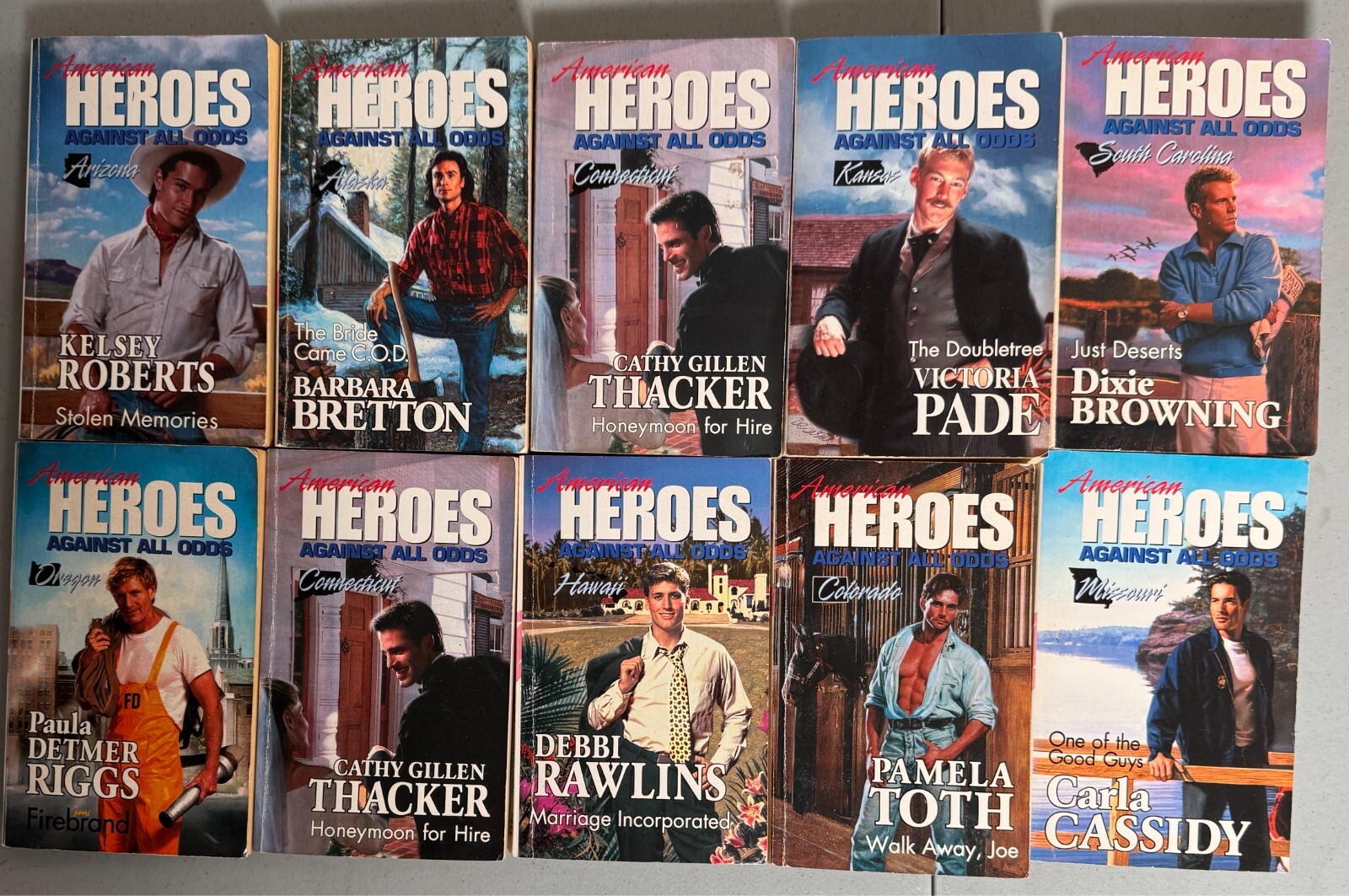 Lot 106 HARLEQUIN 1990s 2000s Vintage Romance Novels Silhouette Desire Cowboy