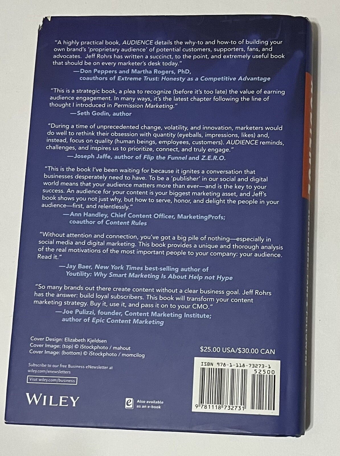 Audience : Marketing in the Age Subscribers by Jeffrey Rohrs (Hardcover) Signed