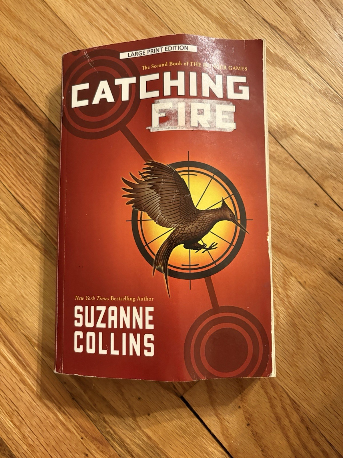 Catching Fire by Suzanne Collins Gale Cengage Learning Paperback Large Print