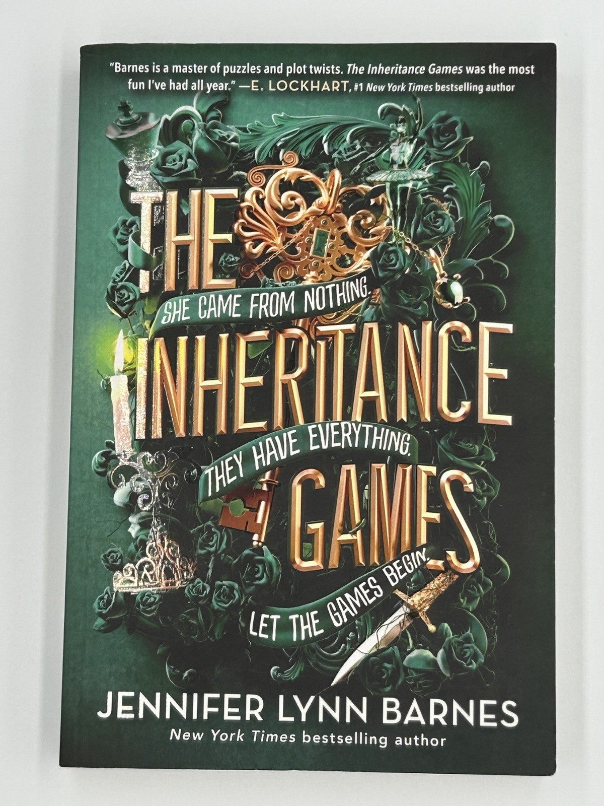 The Inheritance Games, paperback by Jennifer Lynn Barnes NEW
