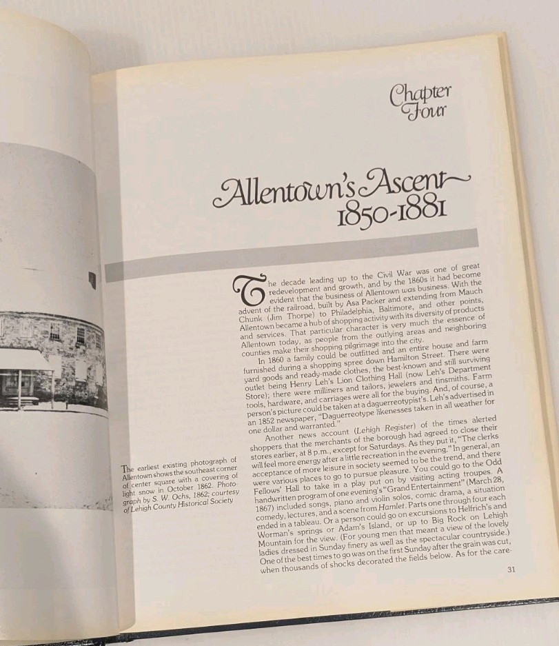 Vintage 1984 ALLENTOWN: A Pictorial History – Ken Bloom & Marian Wolbers PA HCDJ