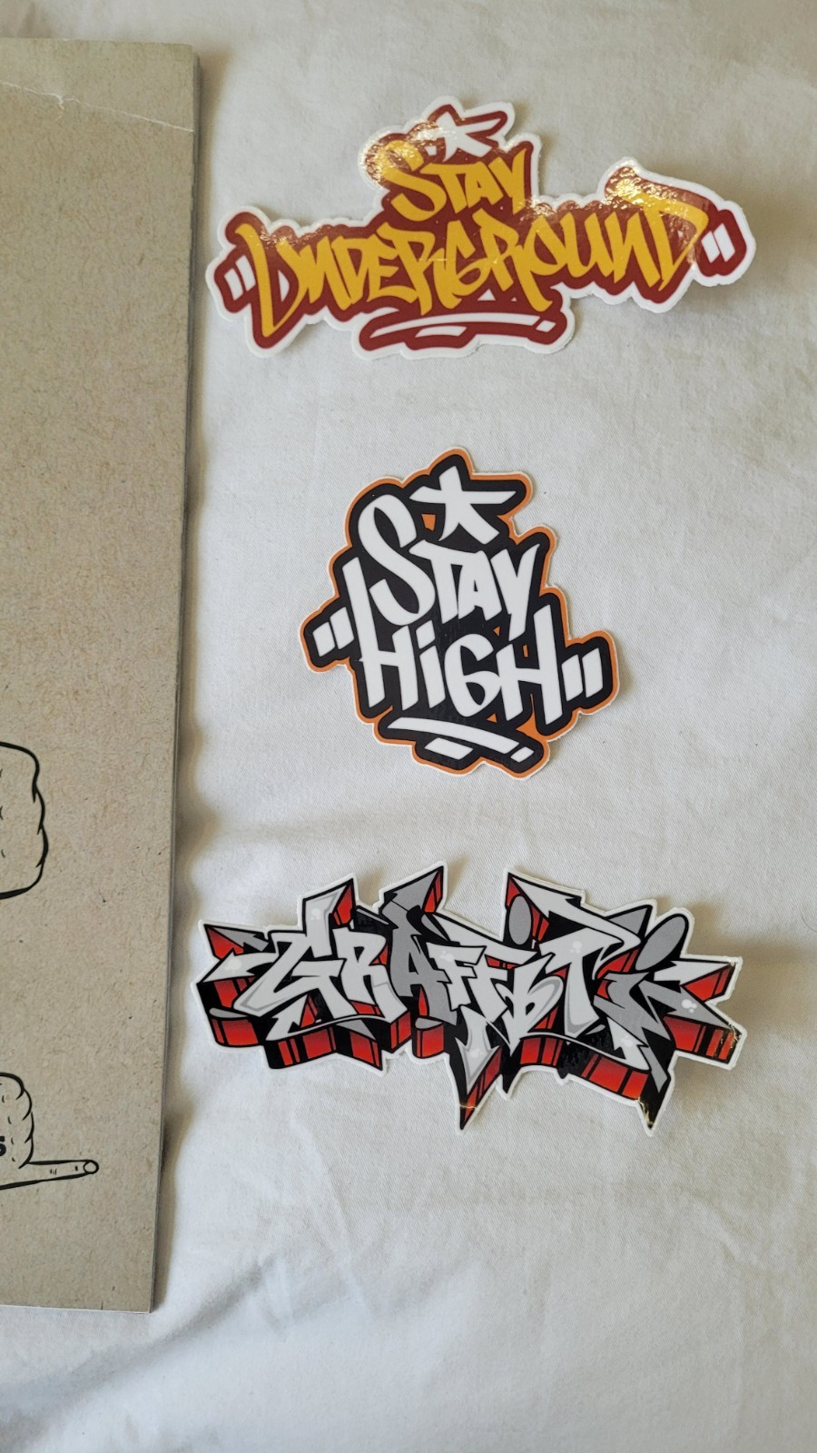 Barry Mcgee SFD Zine Beyond The Streets V1 Gallery 2017 with Stickers OOP