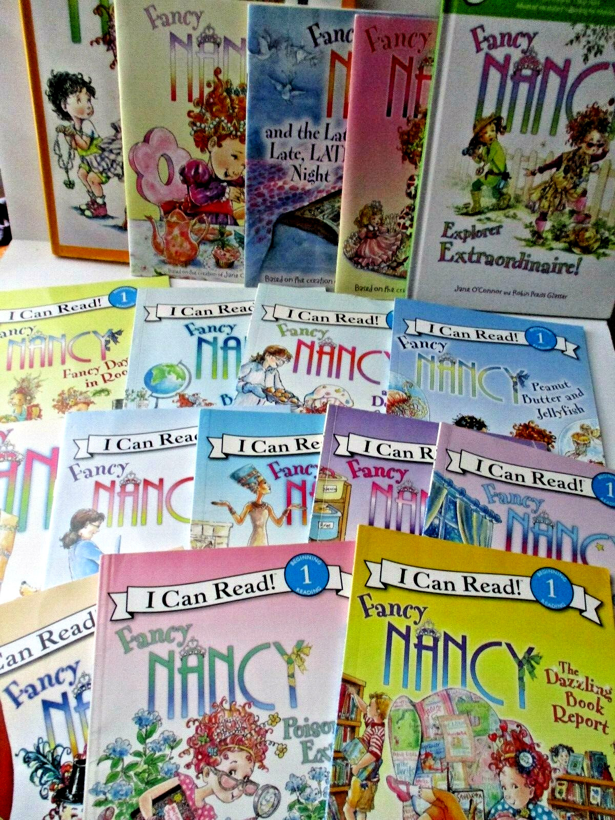 Lot of 15 Fancy Nancy Series Jane O’Connor children reader girls Level 1 phonic