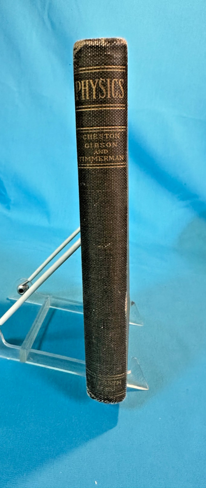 Vintage, PHYSICS Theoretical & Descriptive, Heath & Company, HC/371p/1906