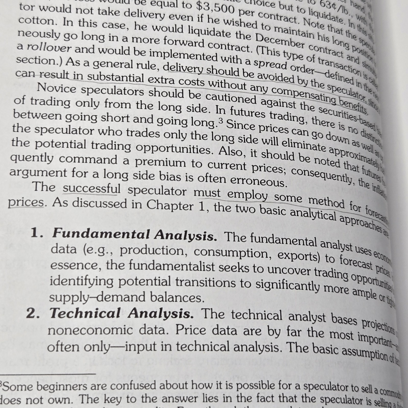 Schwager on Futures Fundamental Analysis by Jack D Schwager, 1995 2nd Print HCDJ