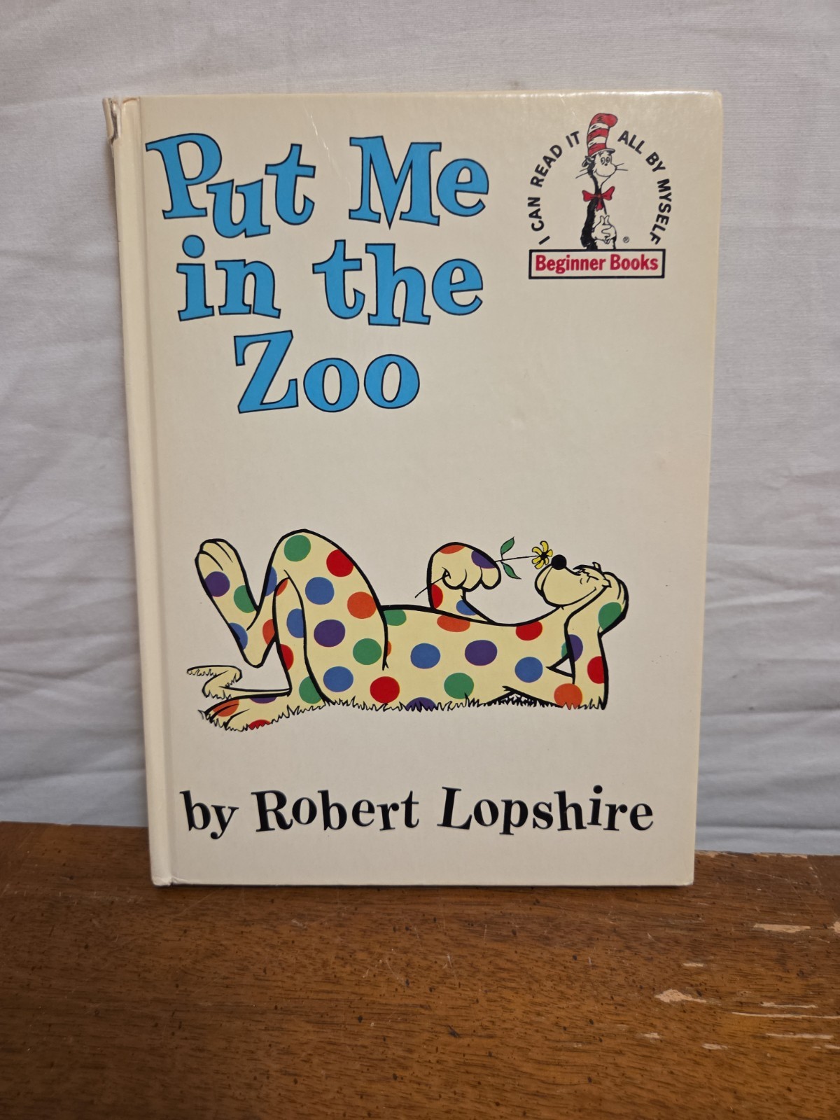 Put Me in the Zoo Lopshire Beginner Books 1960 Hardcover Dust Jacket Vintage