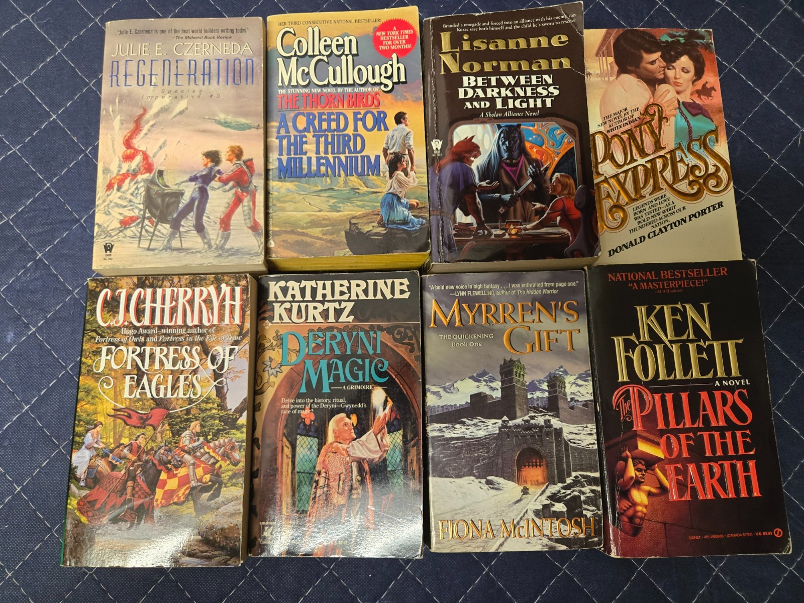 (39) Lot Of Fantasy Sci Paperback Books ACE EOS DAW DEL RAY BERKLEY Publishing