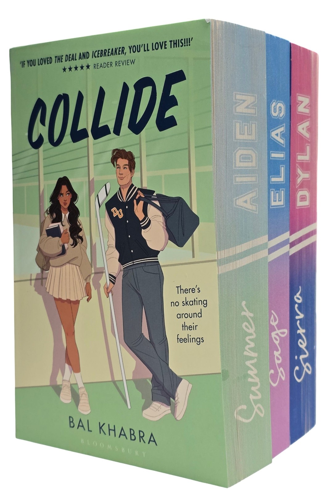 Off the Ice Series By Bal Khabra 3 Books Sprayed Edges Set – Fiction -PB