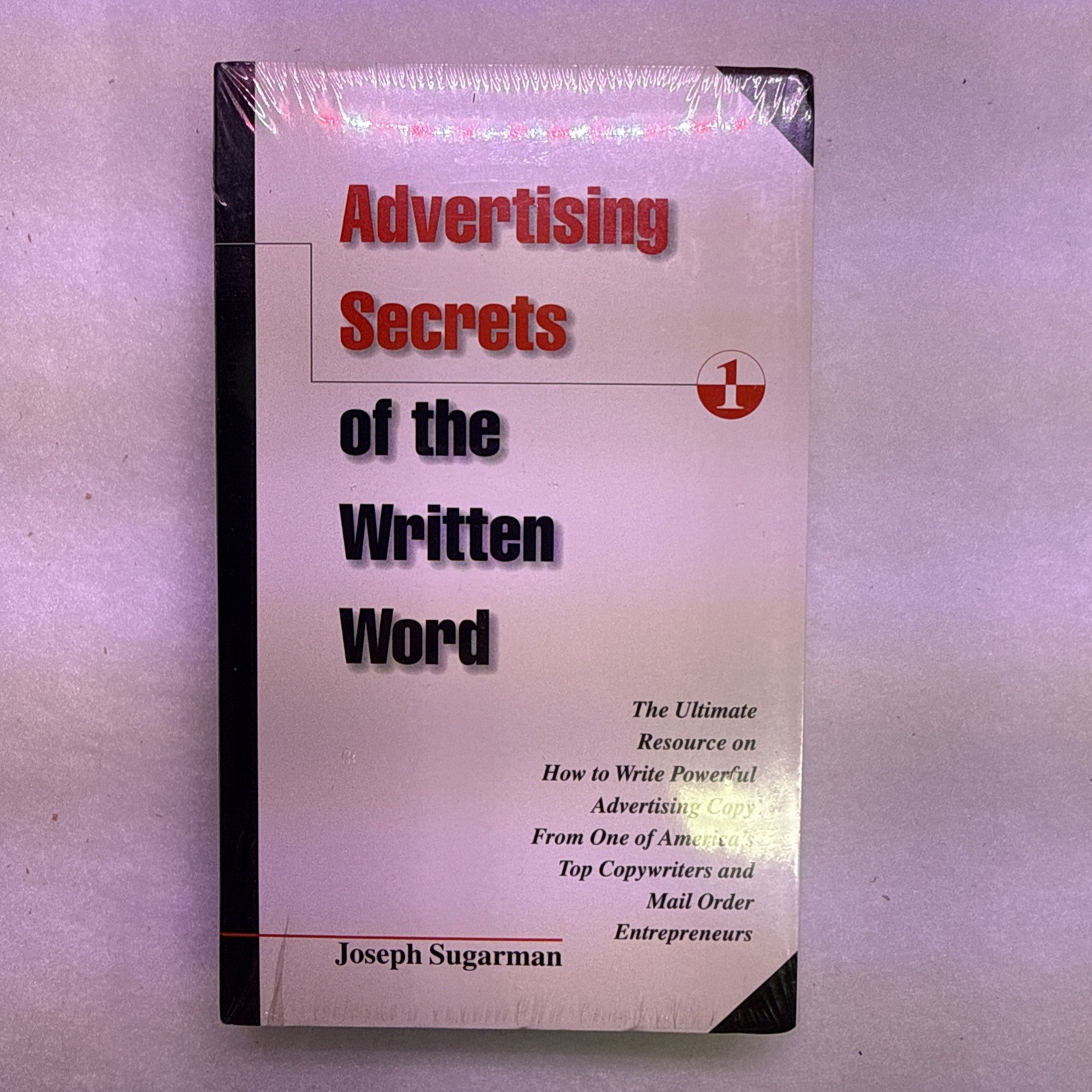 Advertising Secrets of the Written Word Joseph Sugarman HC Classic Copywriting