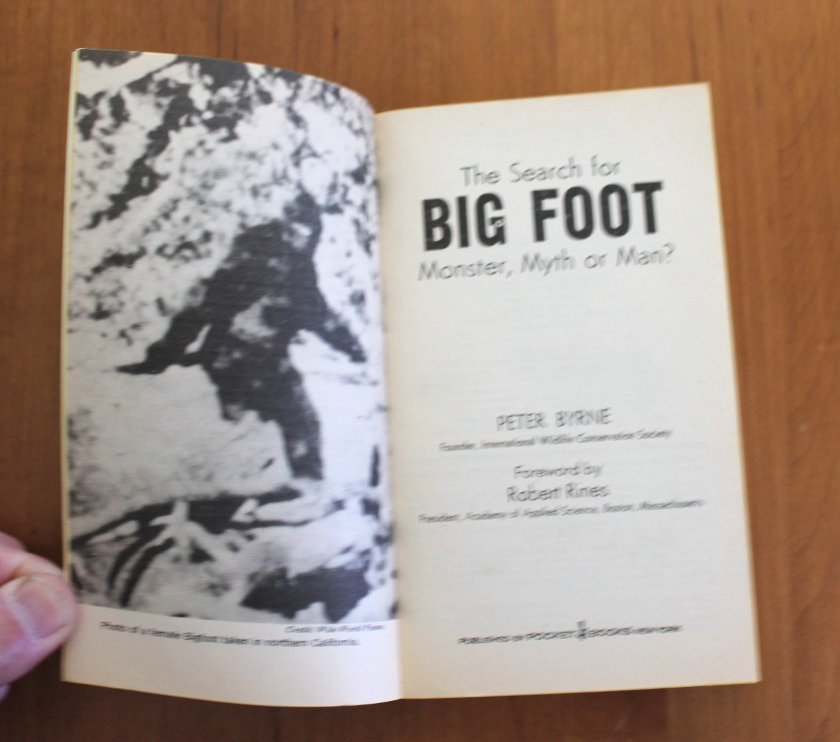The Search for Bigfoot (Monster, Myth or Man?), Peter Byrne