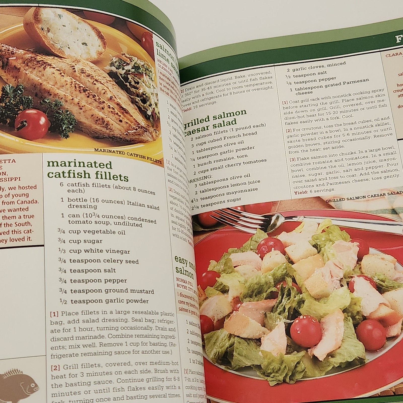 Taste Of Home Hunting And Fishing Cookbook Hardcover Color Readers Digest