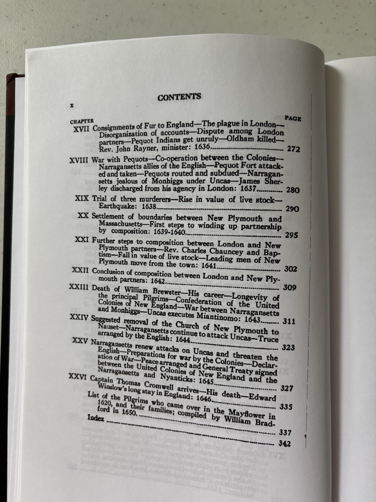 Bradford’s History of the Plymouth Settlement 1608-1650; Scholar Select; 349 pgs