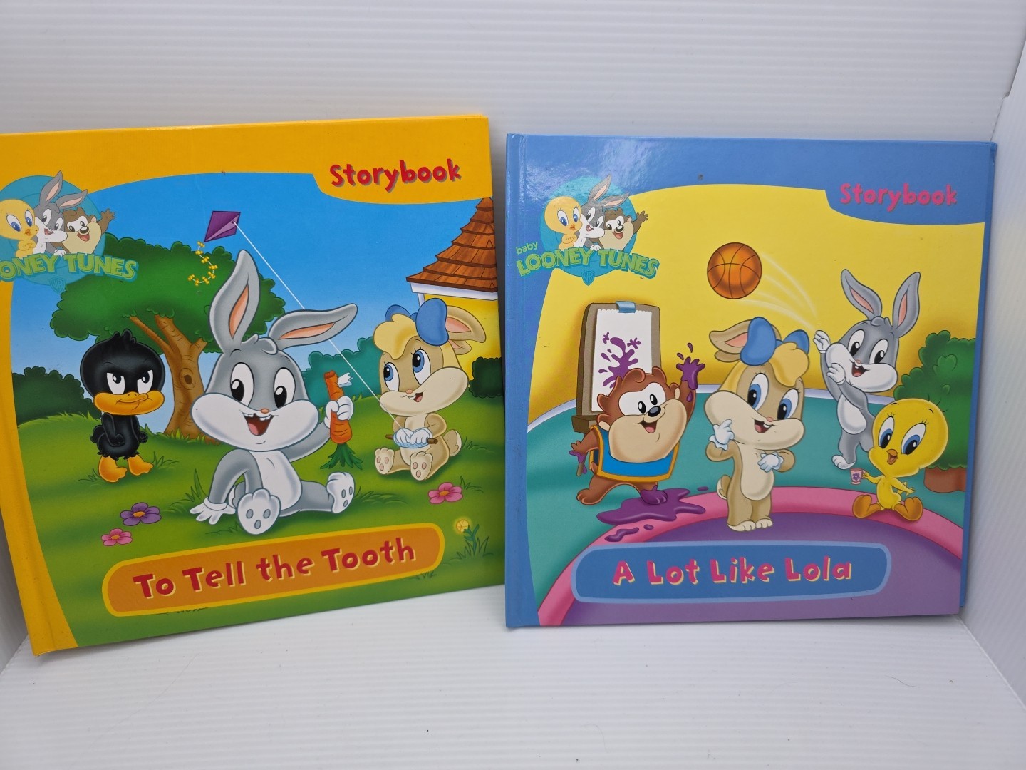 Set Of 5 Baby Looney Tunes Storybooks. Twenty, Sylvester, Baby Bugs, Baby Taz