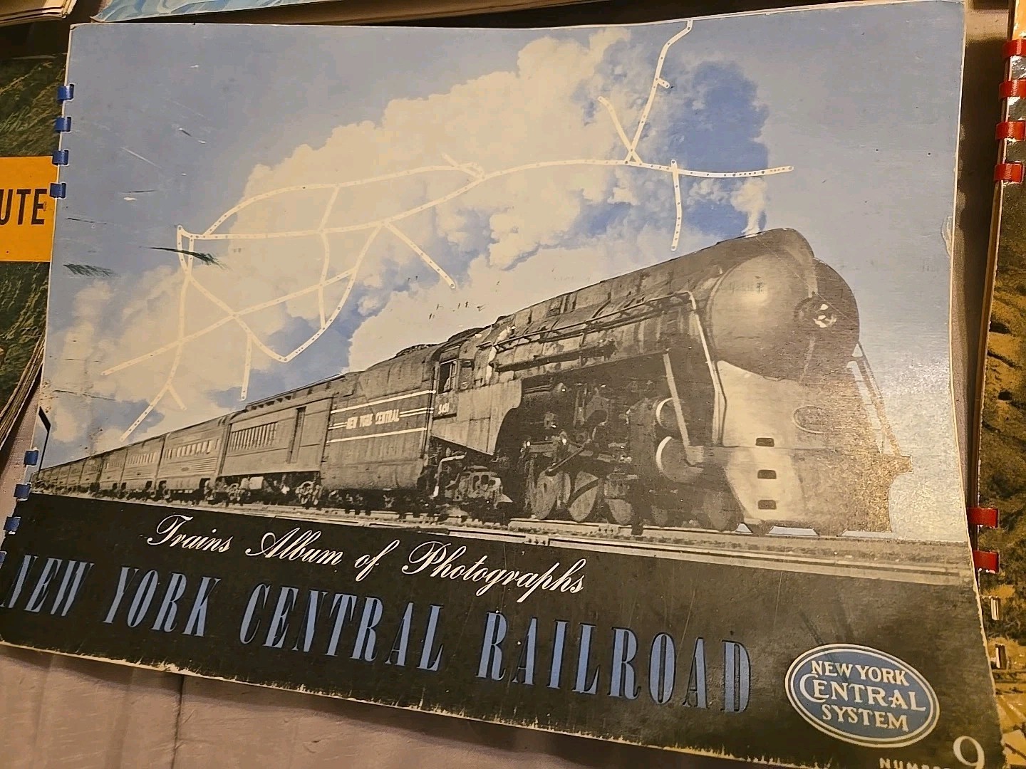 ESTATE: Vintage 1940’s Lot of 6 1st Edtion “Trains Album of Photographs” Books