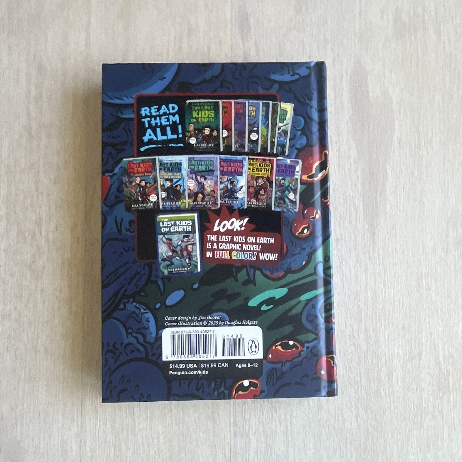 Max Brallier Last Kids on Earth: Destructor’s Lair Hardcover Graphic Novel 2025