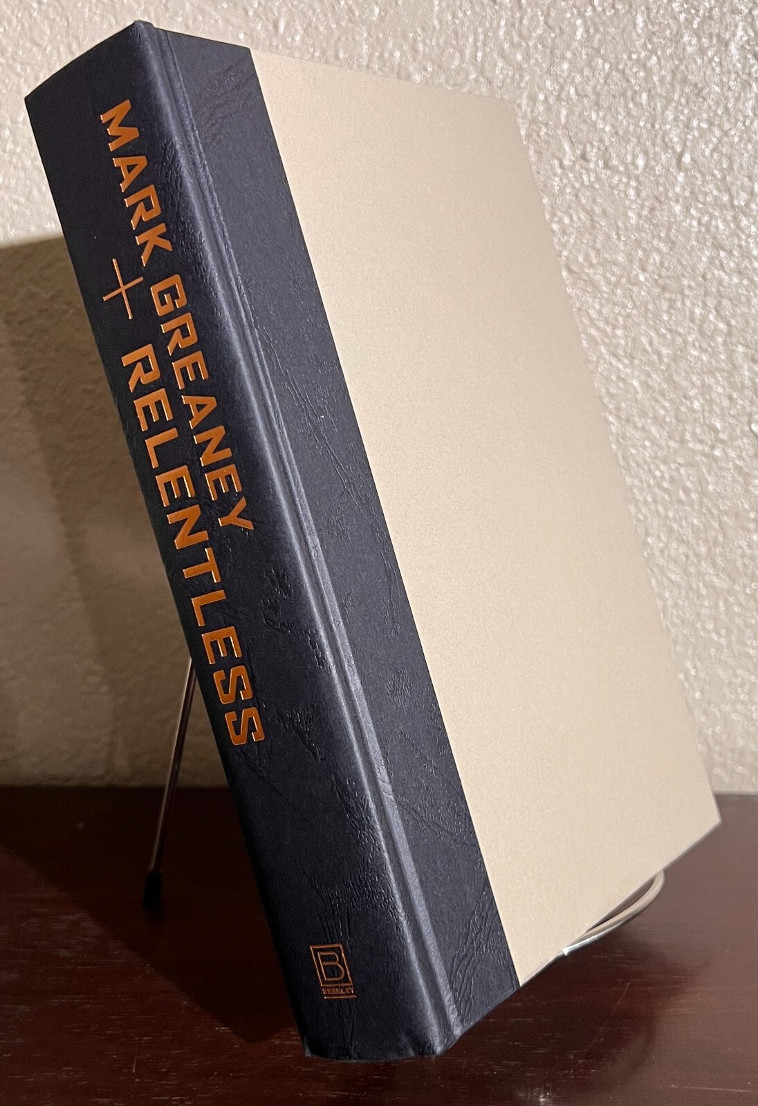 SIGNED ~ Gray Man: RELENTLESS by Mark Greaney (2021, Hardcover) 1st/1st
