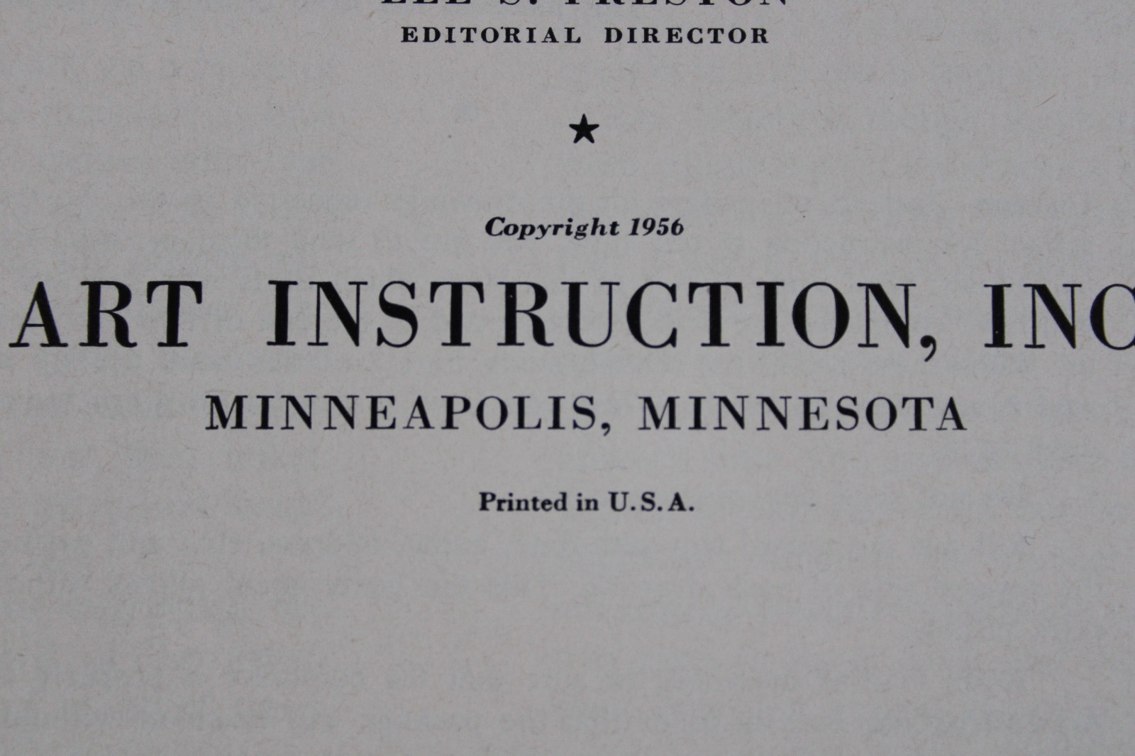 1950s Vintage Art Instruction Inc. Course Books Lot & The Technique of Hy Rubin