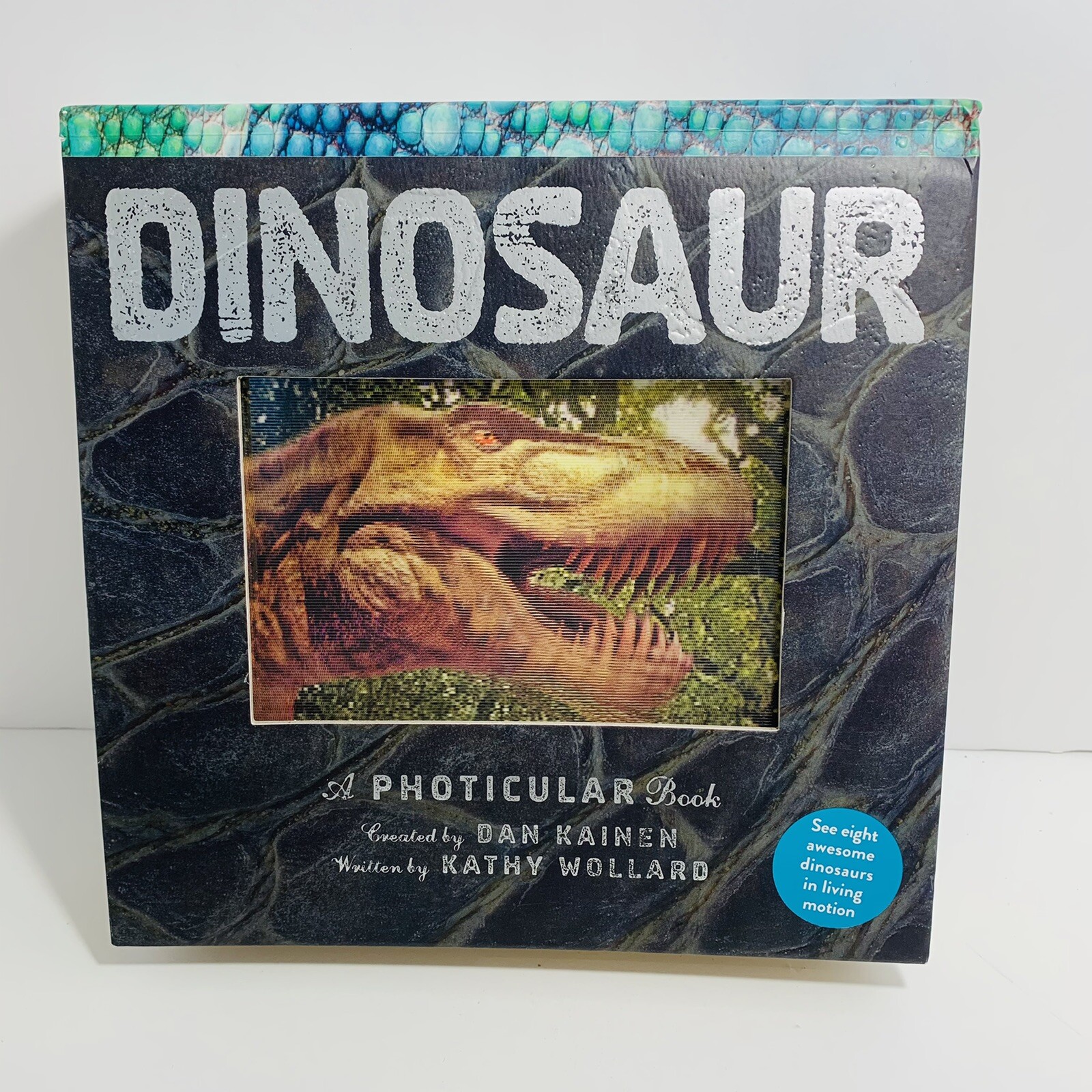Dinosaur: A Photicular Book by Wollard.I mages Moves. Great For Kids Used Gift