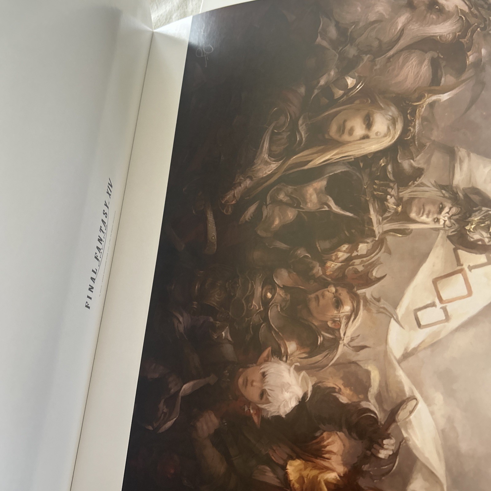 Final Fantasy VII, XIV Poster Collection 2 Books Br2