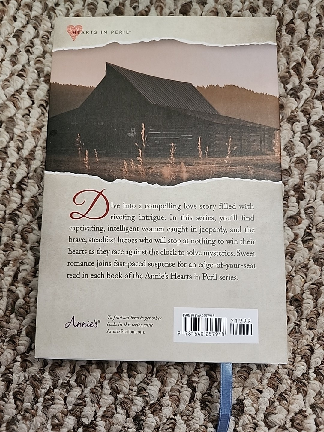 Remote Danger by Katy Lee HCDJ with cloth bookmark 2024 Hearts in Peril