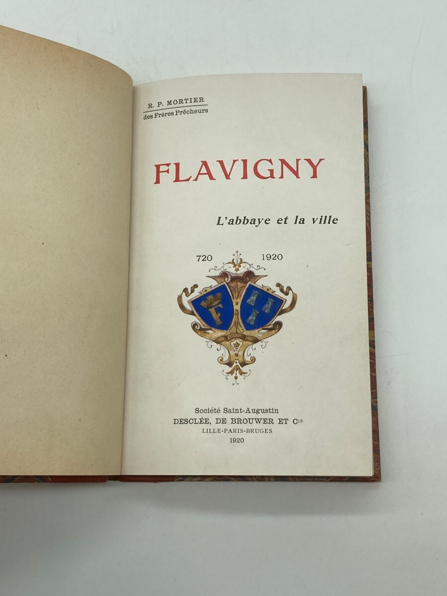 Flavigny L’Abbaye Et La Ville (720-1920)