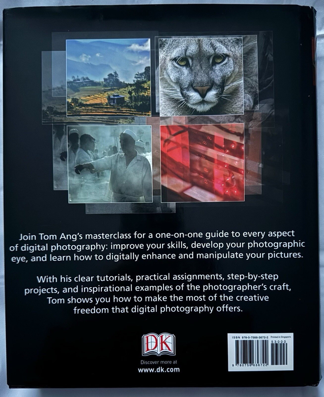 Lot Of 4 Digital Photography Books, Various Authors: Tom Ang Master Class