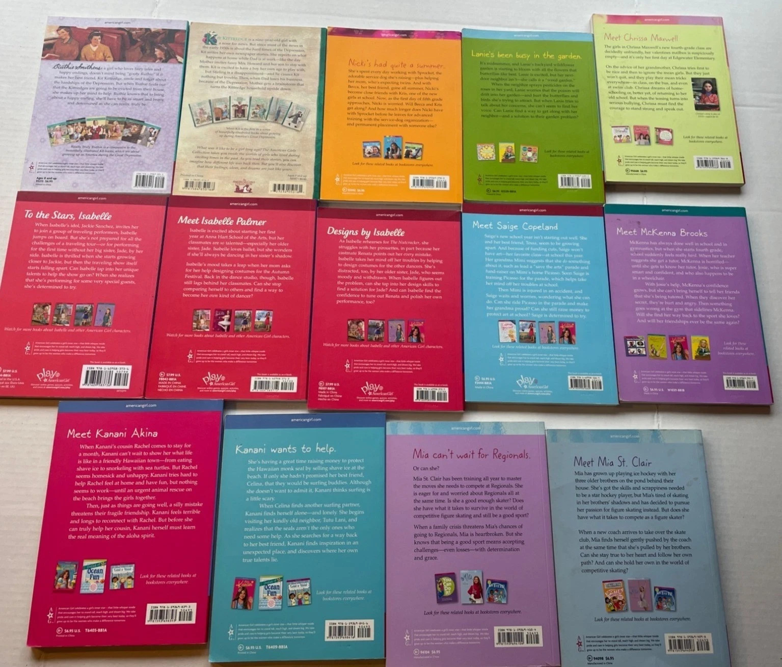 AMERICAN GIRL Dolls Book Series – YOU CHOOSE – Buy More & Save + Combined Ship