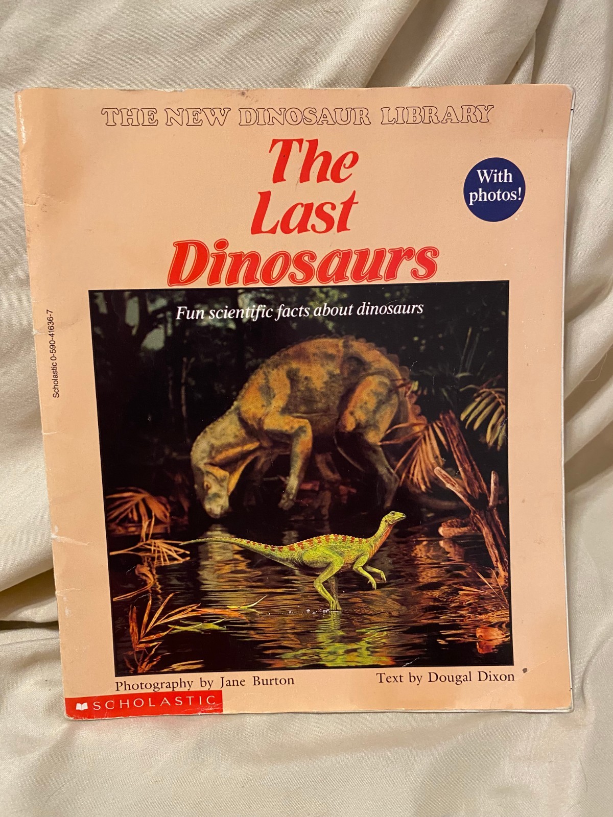 Childrens Educational Dinosaur 4 Book Lot Paperbacks