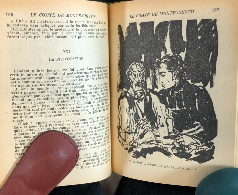 Le Comte de Monte-Cristo, 2 volumes, Dumas, 1938, E-120