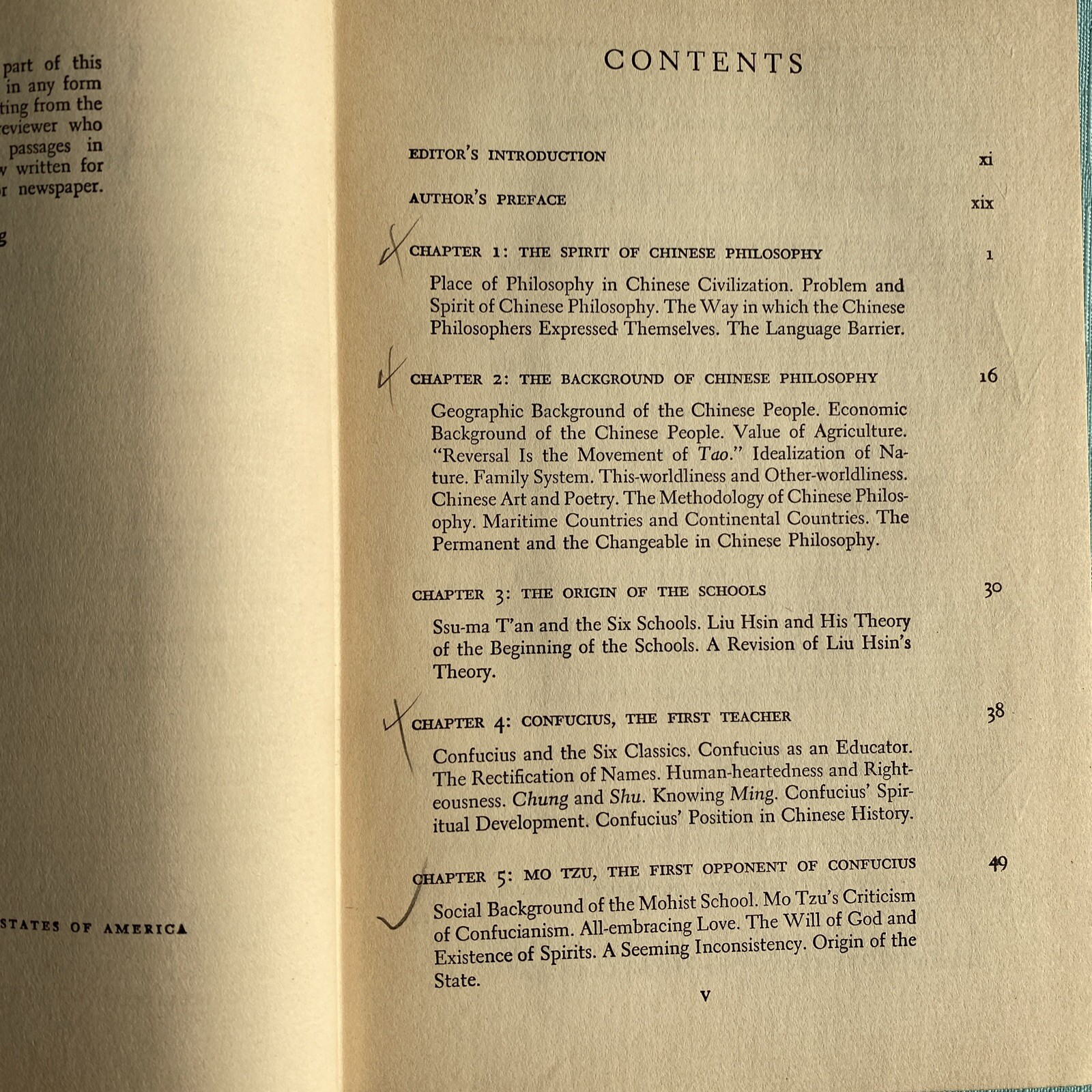 History of Chinese Philosophy, First Printing 1948 by Fung, Yu-lan