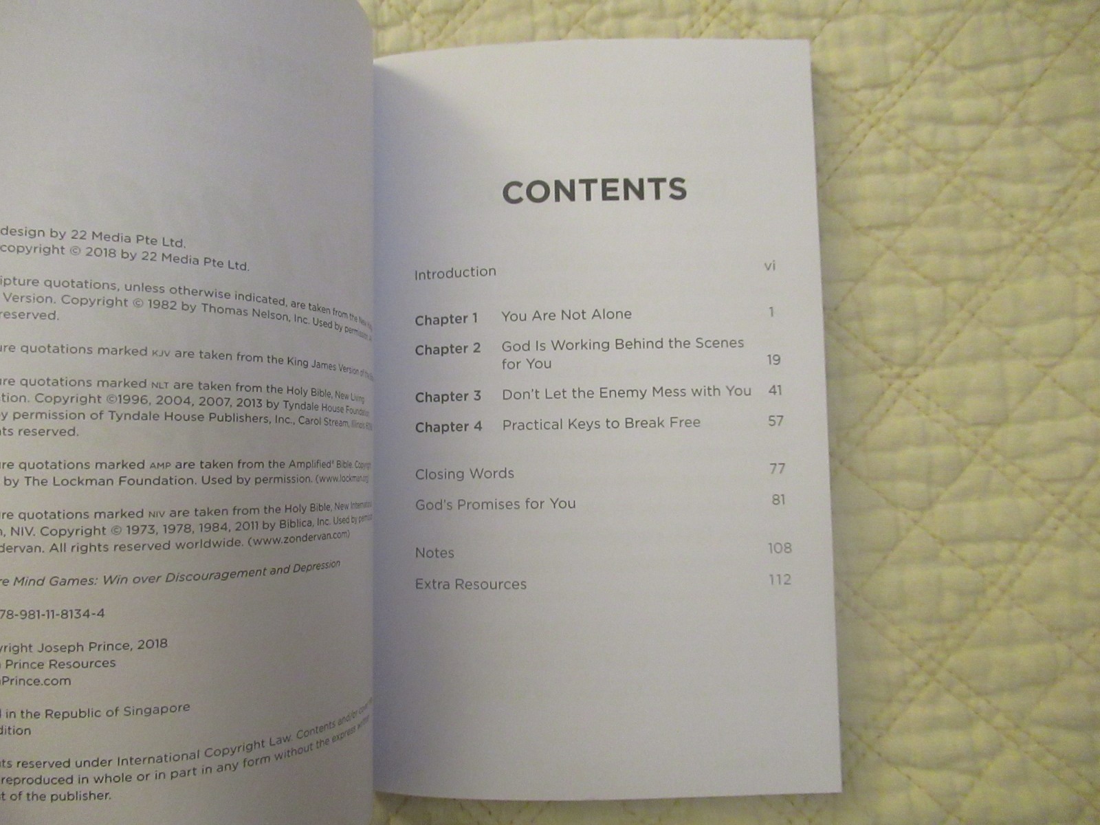 Joseph Prince 5-Minibook Set (3 Books & 2 Sermon Notes) (Paperback)