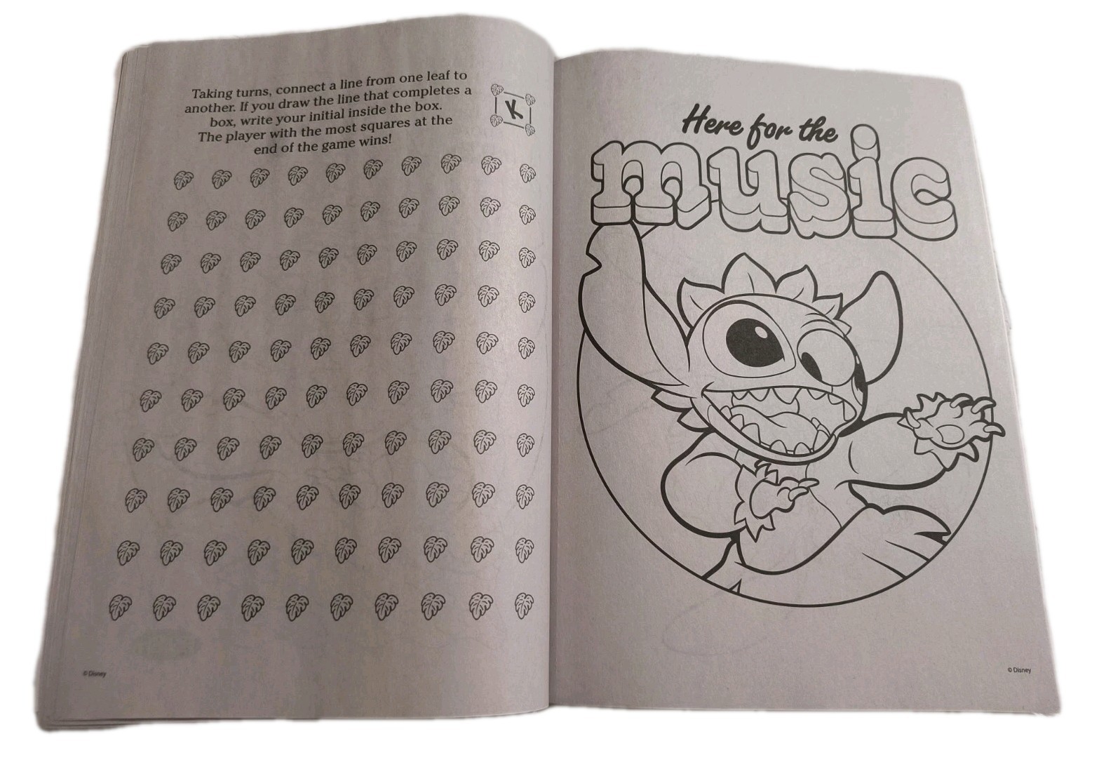 Disney STITCH & ANGEL Jumbo Coloring & Activity Book Tear/Share Pages 🆕🆓 ship!