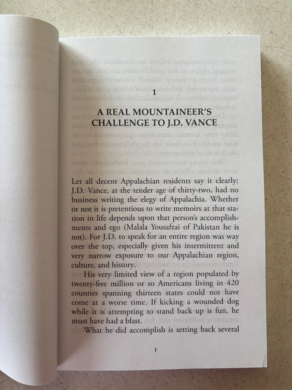 J.d. Vance Is a Fake Hillbilly Frank Kilgore 2022 Large Print Appalachian