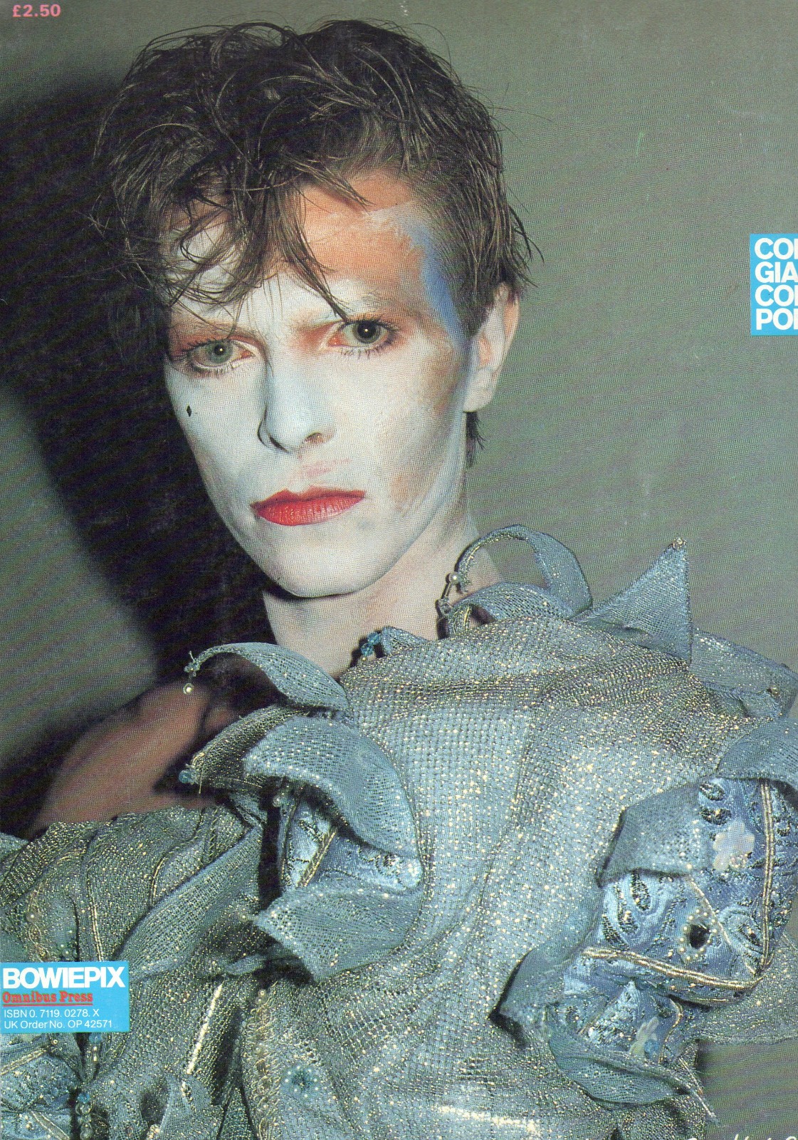 Vintage 1983 David Bowie Bowiepix Photo Book WITH INTACT POSTER Omnibus Press