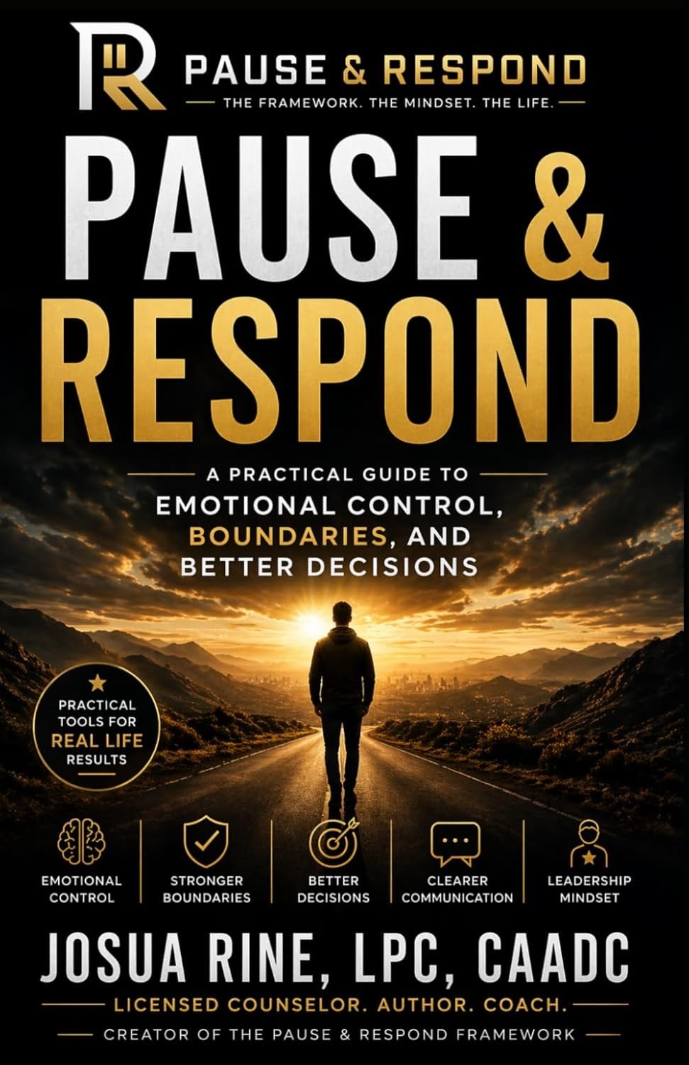 PAUSE & RESPOND Book + Workbook Bundle Emotional Intelligence & Anger Management