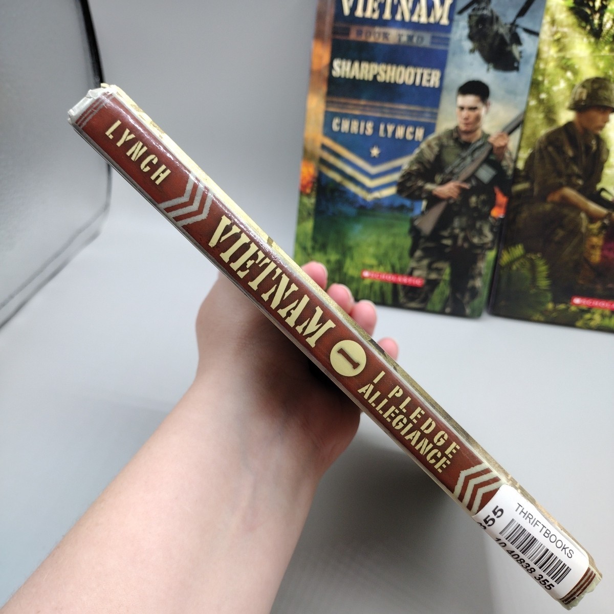 Vietnam Books 1 2 3 by Chris Lynch Hardcover Scholastic Press Book 1-3 Lot of 3
