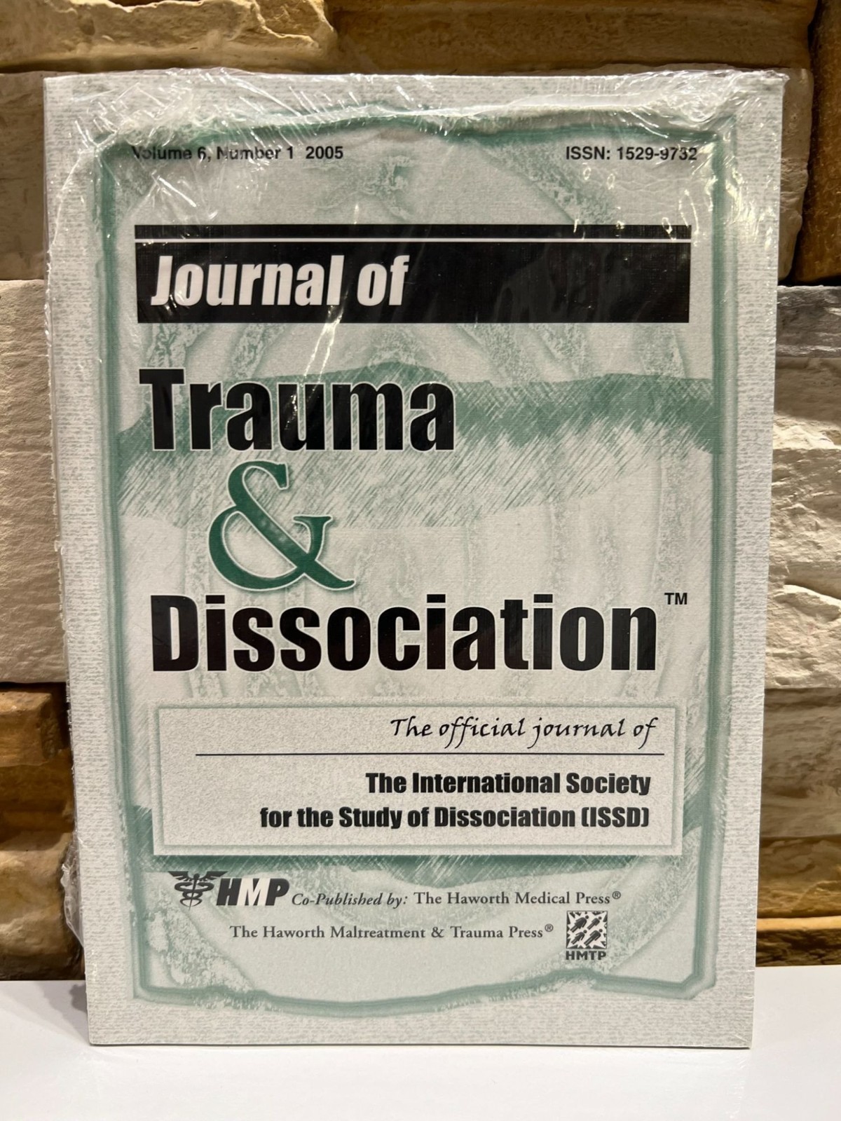 Journal of Trauma & Dissociation Vol 6. Number 1 Various Contributors 2005 PB