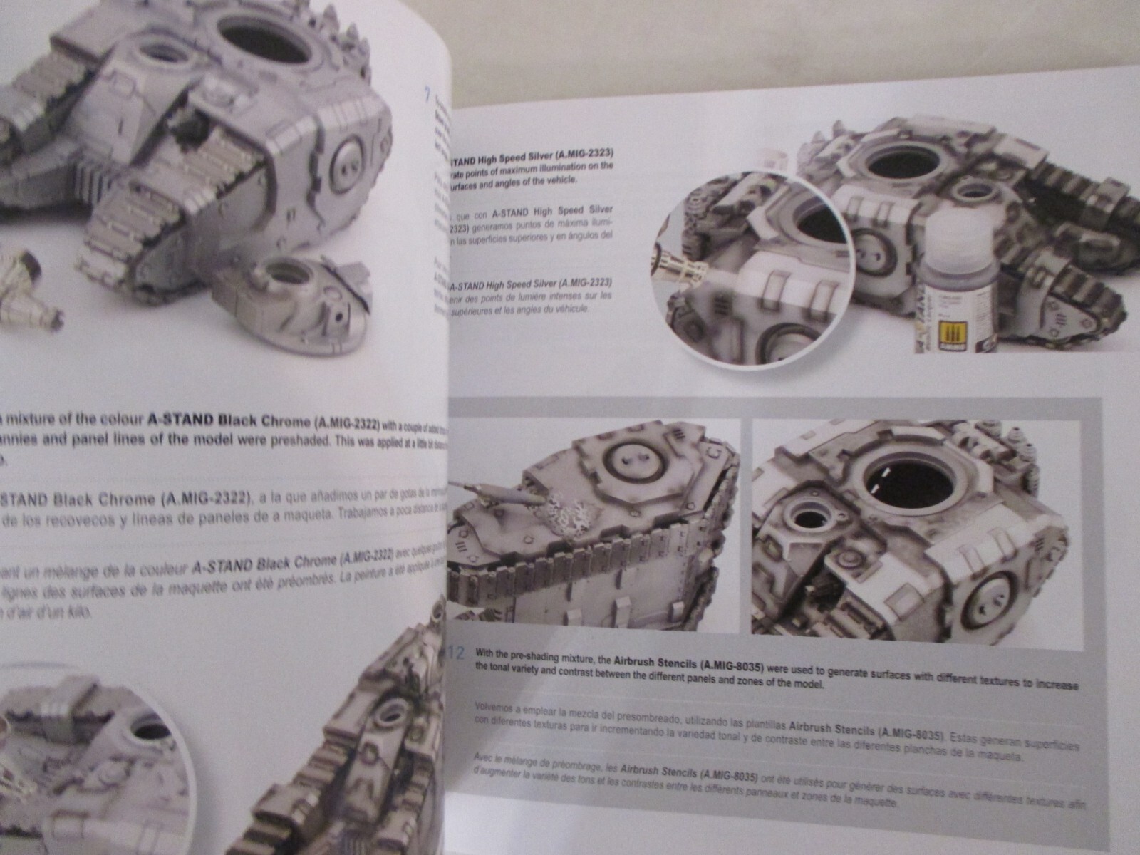 THE WEATHERING TECHNICAL GUIDE 01 – Metallized – 98 pages, English and Spanish